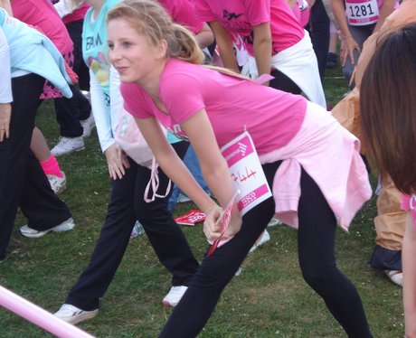 Heart visited Race For Life Crawley at Tillgate Pa