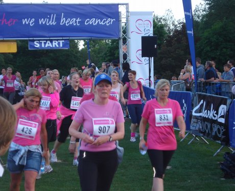 Heart visited Race For Life Crawley at Tillgate Pa