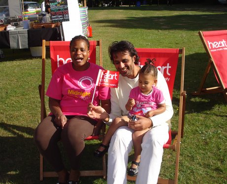 Heart visited Race For Life Crawley at Tillgate Pa
