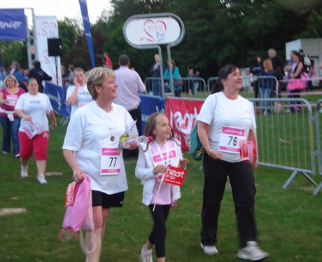 Heart visited Race For Life Crawley at Tillgate Pa