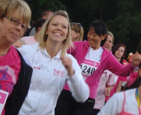 Heart visited Race For Life Crawley at Tillgate Pa