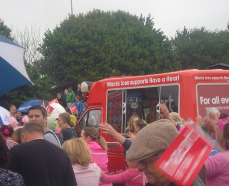 The weather didn't get us down at Eastbourne's rac