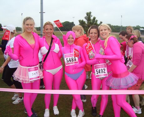 The weather didn't get us down at Eastbourne's rac