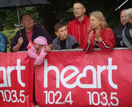 The weather didn't get us down at Eastbourne's rac