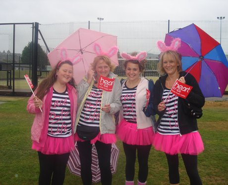The weather didn't get us down at Eastbourne's rac