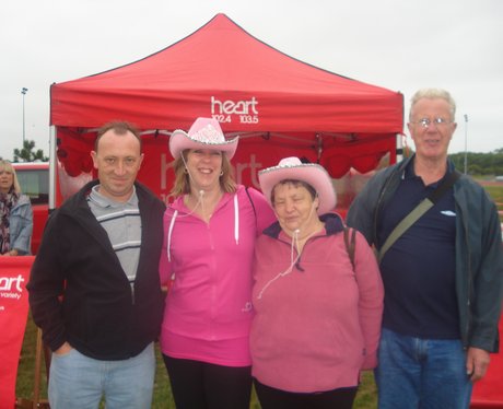The weather didn't get us down at Eastbourne's rac
