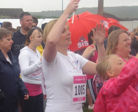 The weather didn't get us down at Eastbourne's rac