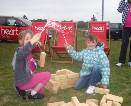 The weather didn't get us down at Eastbourne's rac