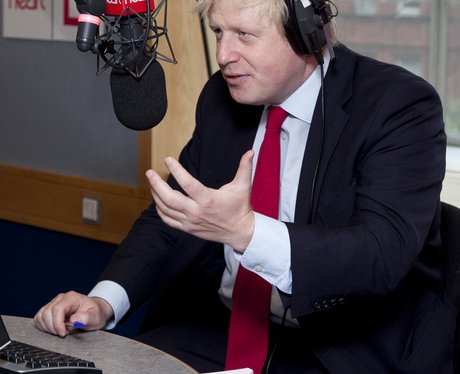 Boris Johnson Mayor Of London with Jamie Theakston