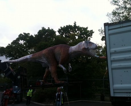 Dinosaurs at Chester Zoo.