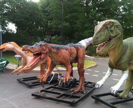 Dinosaurs at Chester Zoo.
