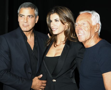 George Clooney and Elisabetta Canalis
