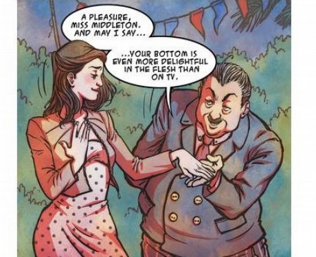 Pippa Middleton comic