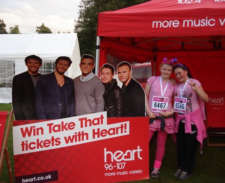 The Heart Angels visited Race For Life in Crawley,