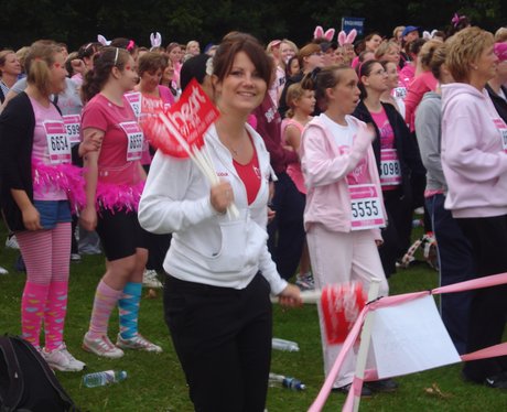 The Heart Angels visited Race For Life in Crawley,