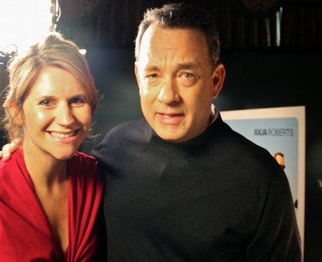 Tom Hanks with Heart's Harriet Scott
