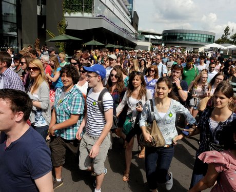 tennis crowds