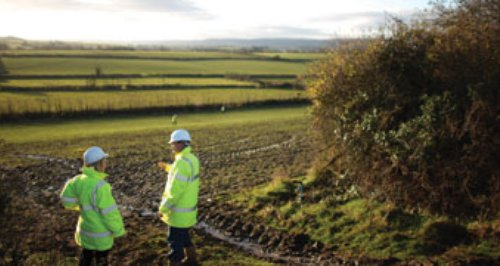 Site of nuclear power station at Hinkley Point