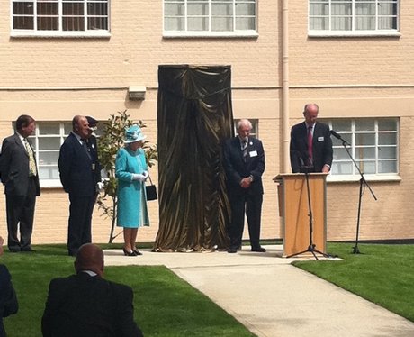 Queen at Bletchley