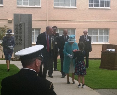 Queen at Bletchley