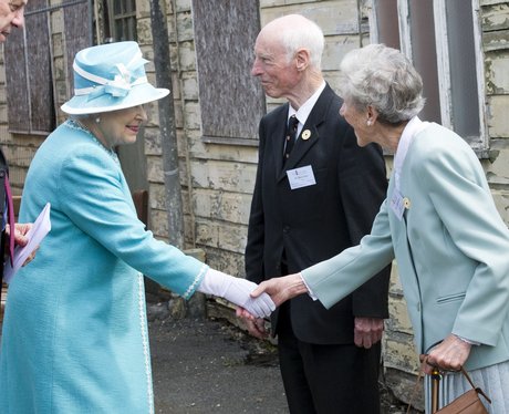 The queen at bletchley