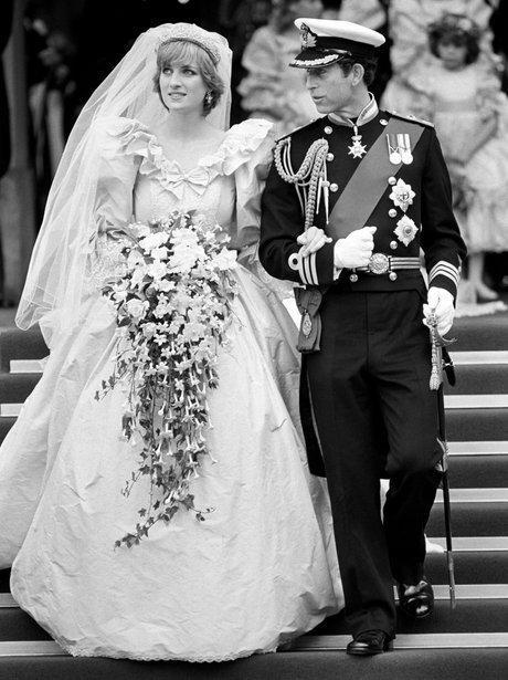 Diana and Charles' wedding - Heart