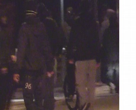 CCTV Image of Liverpool disorder