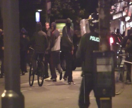 CCTV Image of Liverpool disorder