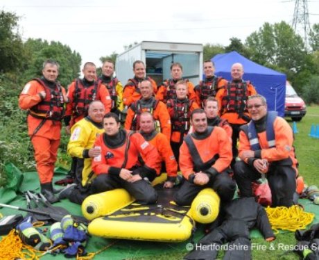 Herts Fire Service Olympic Training