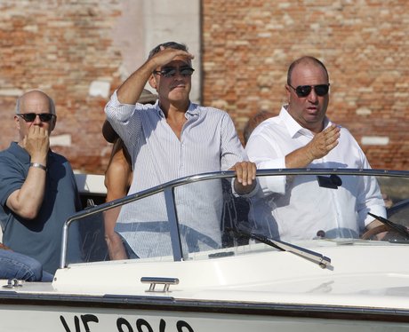 george clooney at venice film festival