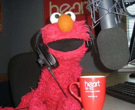 Elmo visits Heart Breakfast