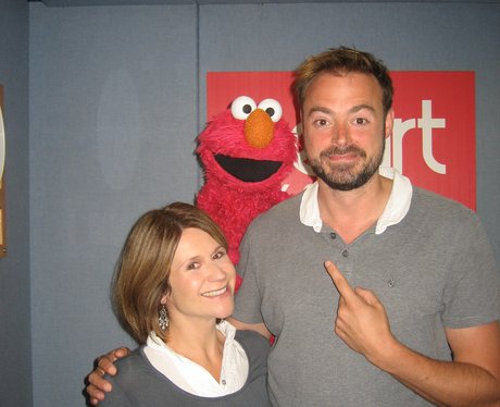Elmo with Jamie and Harriet