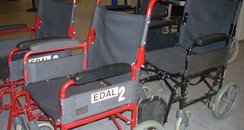 Red Wheelchairs
