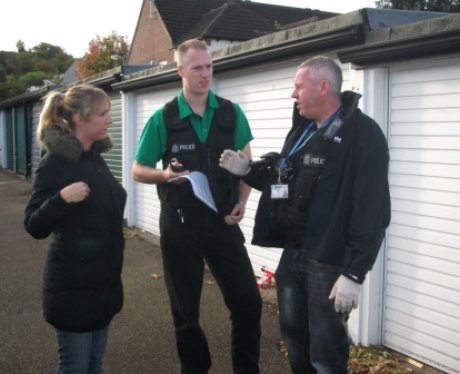 Herts Police Raid
