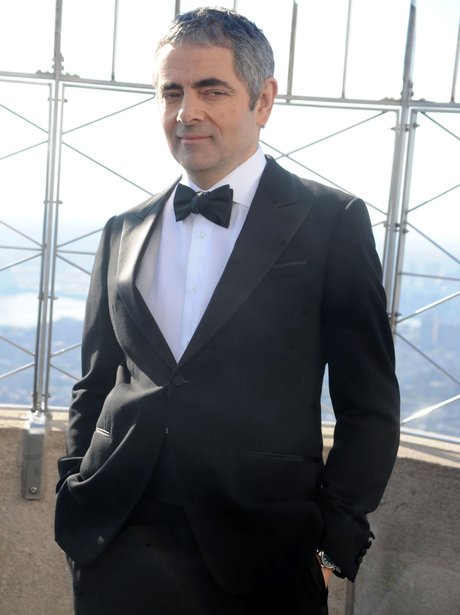 rowan atkinson in a tuxedo