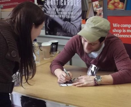 Matt Cardle In Colchester