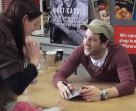 Matt Cardle In Colchester