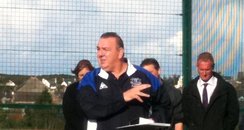 Neville Southall coaching at Amlwch.