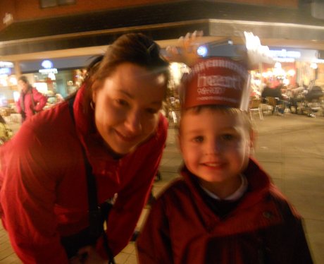 Wrexham Christmas lights switch on 3