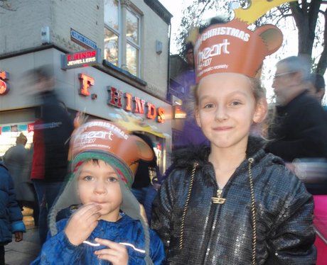 We turn the Christmas Lights on in Gillingham!