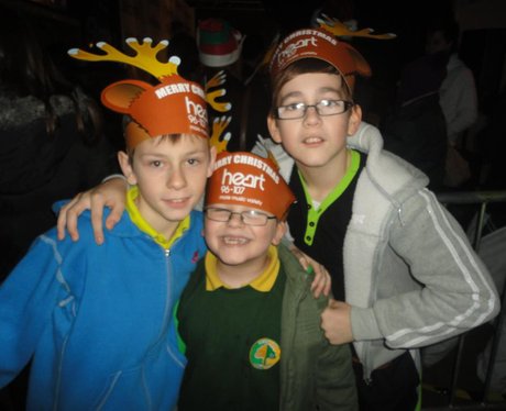 We turn the Christmas Lights on in Gillingham!