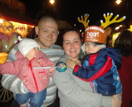 We turn the Christmas Lights on in Gillingham!