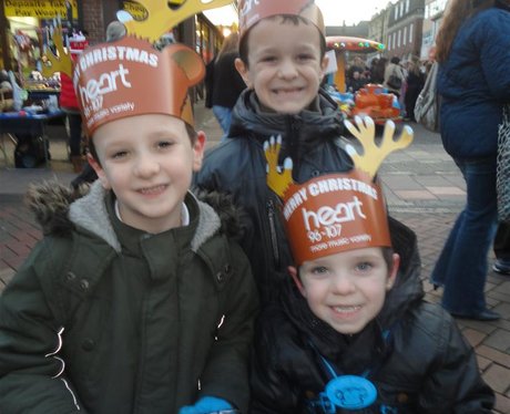 We turn the Christmas Lights on in Gillingham!