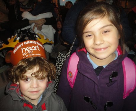 We turn the Christmas Lights on in Gillingham!