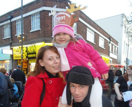We turn the Christmas Lights on in Gillingham!