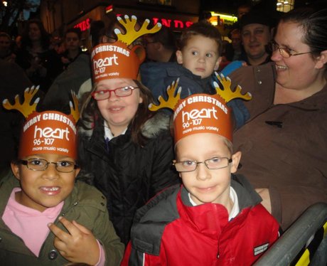 We turn the Christmas Lights on in Gillingham!