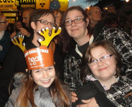 We turn the Christmas Lights on in Gillingham!