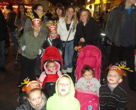 We turn the Christmas Lights on in Gillingham!