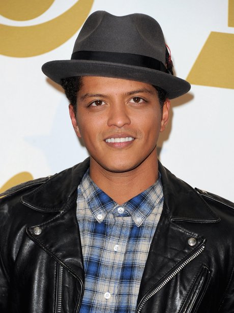 Bruno mars at the Grammy Nominations Concert