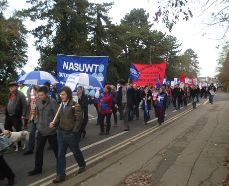 Strikes in the Thames Valley 30th November